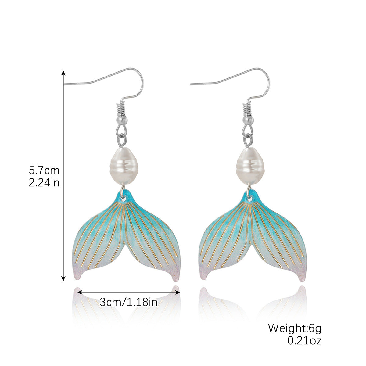 Wholesale New Ocean Style Shell Summer Seaside Holiday Earrings